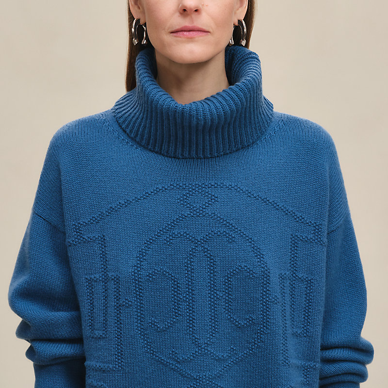 Pull maniche lunghe motivo “H Lift”
