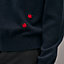 Pullover mit Rundhalsausschnitt "Broderie coccinelle", Ansicht: Getragene Ansicht, worn, Ansicht 5 von 5