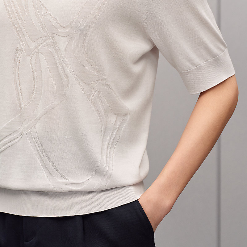 Pullover mit Rundhalsausschnitt "Mors Intégral"