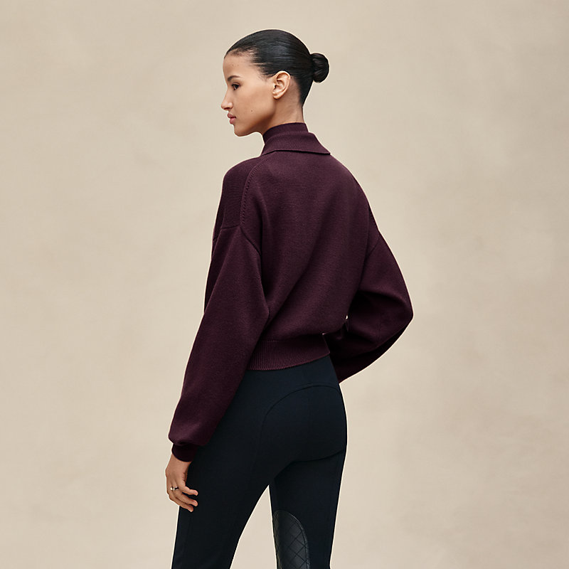 Pullover mit Stehkragen