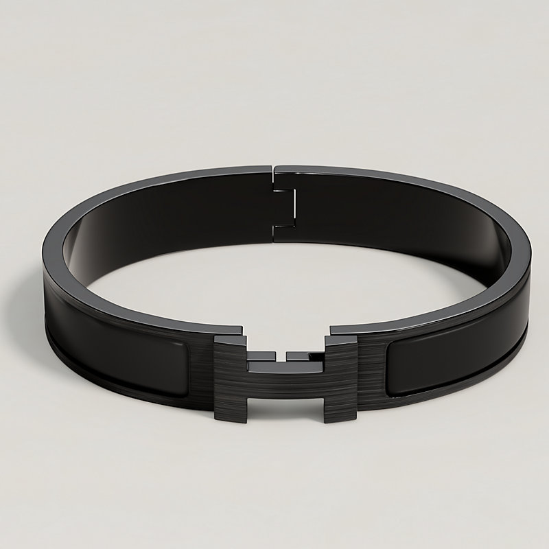 HERMES エルメス H ブレスレット ブラック Pulseira Clic HH So Black | Hermès Brasil