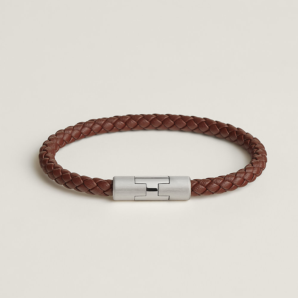 Pulseira Puzzle H - Marrom | Hermès Brasil