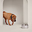 Punch dog bowl, large model, View: Worn, worn, view 1 of 4