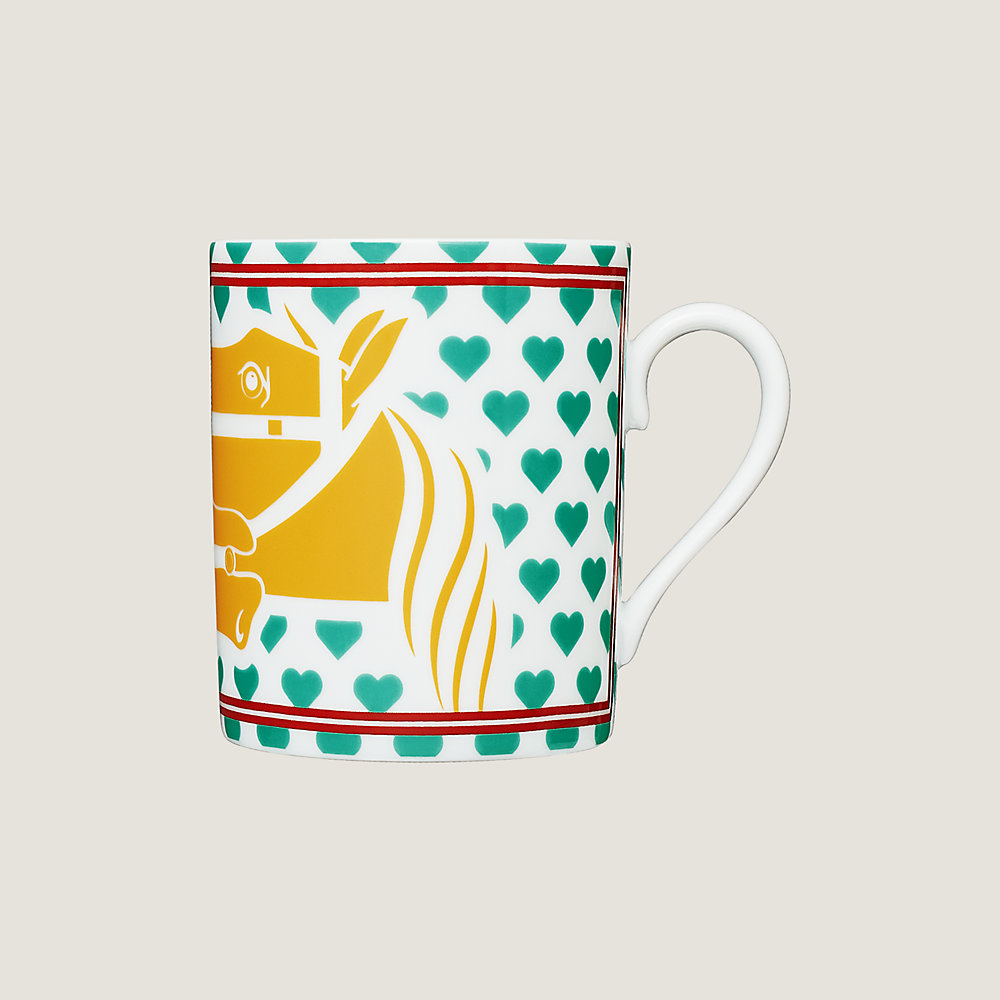 Quadrige Pop mug Hermès UK