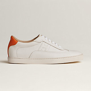 HERMES エルメス スウェット オレンジx白 S 4103524D0075 HERMES エルメス スウェット オレンジx白 S 4103524D0075