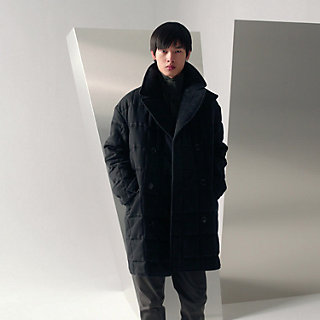 Quilted auto coat | Hermès Canada