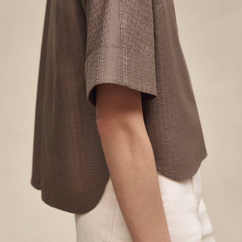 Quilted blouse