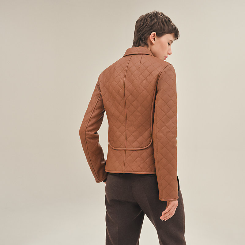 Quilted equestrian jacket | Hermès USA