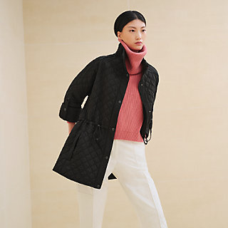 Quilted jacket - Black | Hermès Malaysia