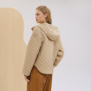 Quilted jacket - Beige | Hermès USA