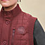 Quilted sleeveless bomber jacket, view 6 of 6