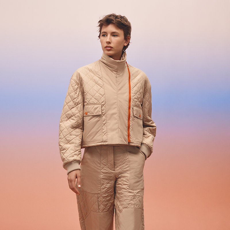 Quilted sport jacket