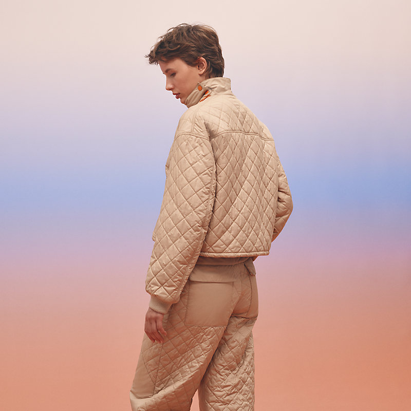 Quilted sport jacket