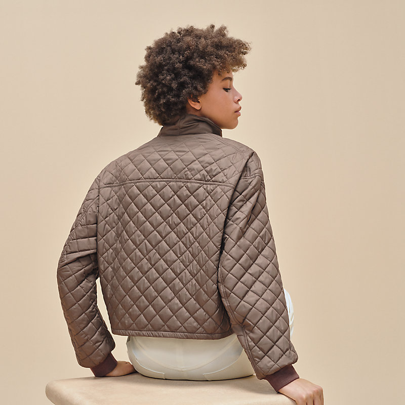 Quilted sport jacket | Hermès USA