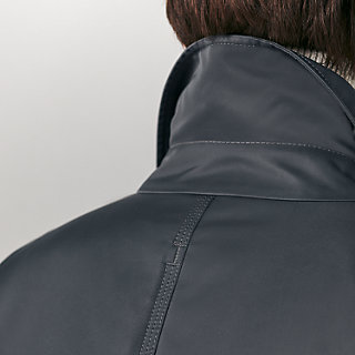 Quilted straight cut jacket | Hermès Canada