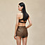 Quilted wrap shorts, View: Worn, worn, view 4 of 5