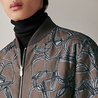 Louis Vuitton Reversible Monogram Jacquard Hooded Jacket
