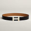 View: , Quizz Ferme-Tout belt buckle & Reversible leather strap 38 mm