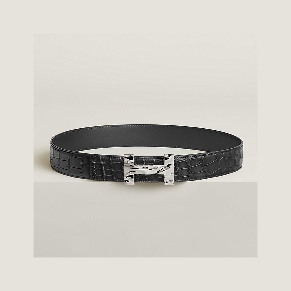 Quizz H2O belt buckle & Leather strap 38 mm