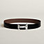 Quizz H2O belt buckle & Reversible leather strap 38&nbsp;mm, View: , view 1 of 2