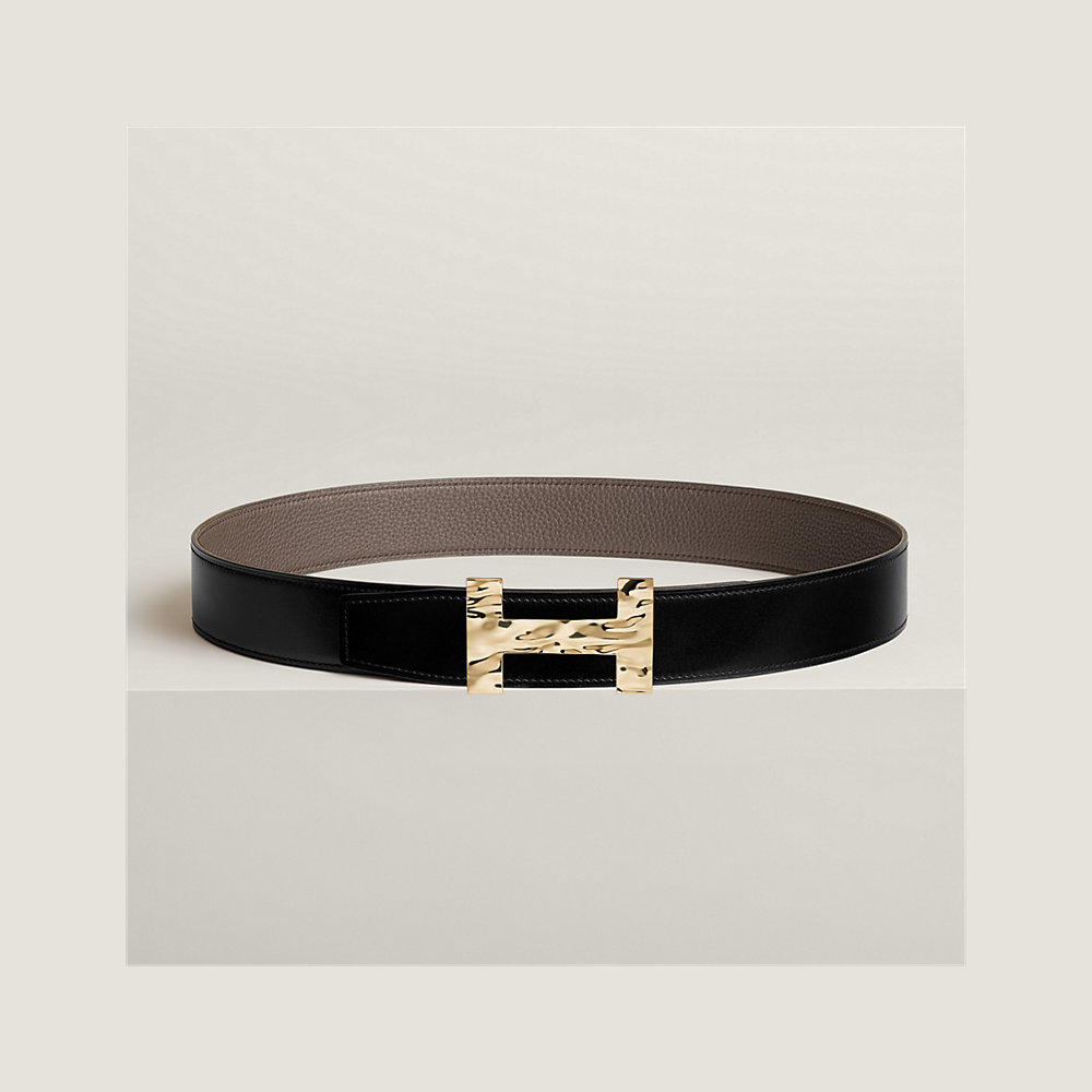 Quizz H2O belt buckle & Reversible leather strap 38 mm | Hermès Canada