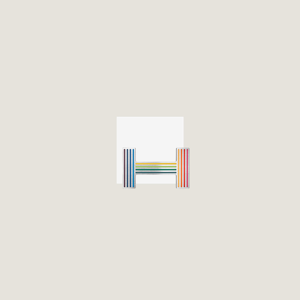 Quizz Rainbow belt buckle & Reversible leather strap 32 mm Hermès Canada