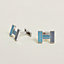 Quizz Rainbow cufflinks, View: Worn, worn, view 1 of 1