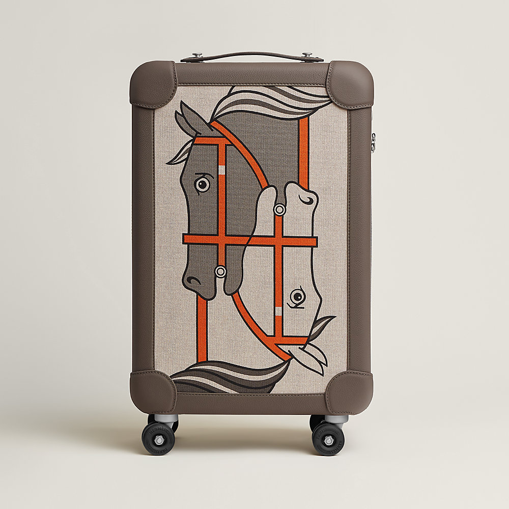 hermès rolling luggage