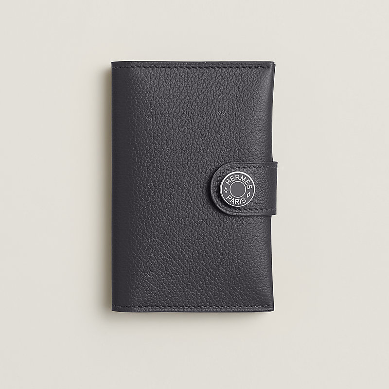 HERMES R.M.S パスポートケース　ダークグレー r.m.s-card-holder--084335CKAU-