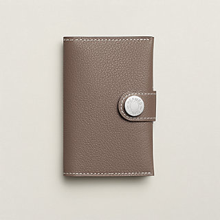 R.M.S card holder - Orange | Hermès Saudi Arabia