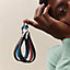 Rainbow key ring, View: Worn, worn, view 2 of 6
