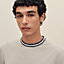 "Rayures & Twist" crewneck sweater, View: Worn, worn, view 4 of 5