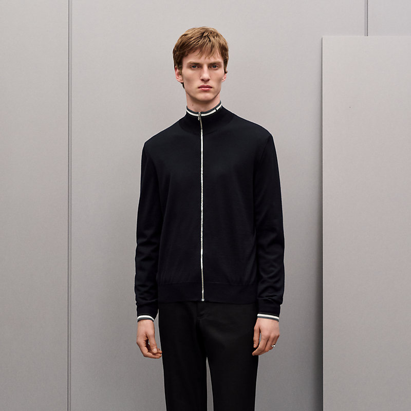 "Rayures & twist" zipped jacket, View: , view 4 of 5