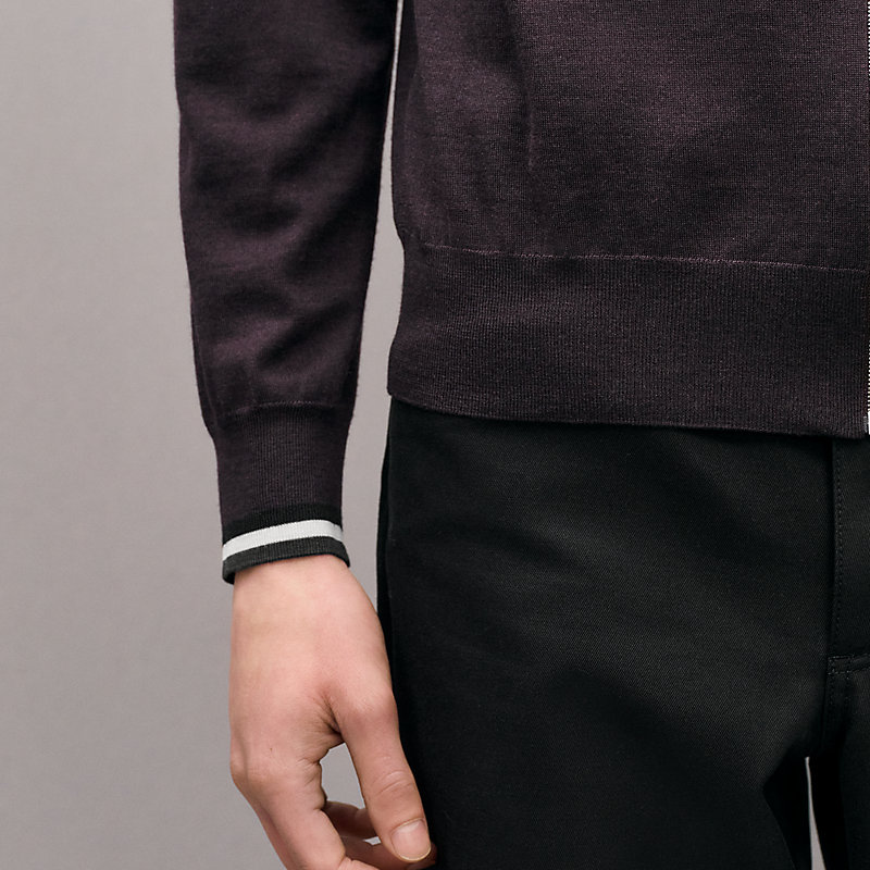 "Rayures & twist" zipped jacket, View: , view 3 of 5