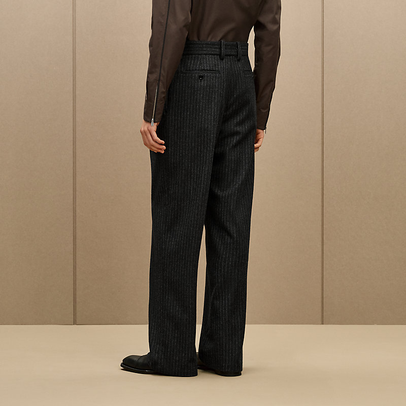 "Rayures craies" pleated Malte pants, View: , view 4 of 7