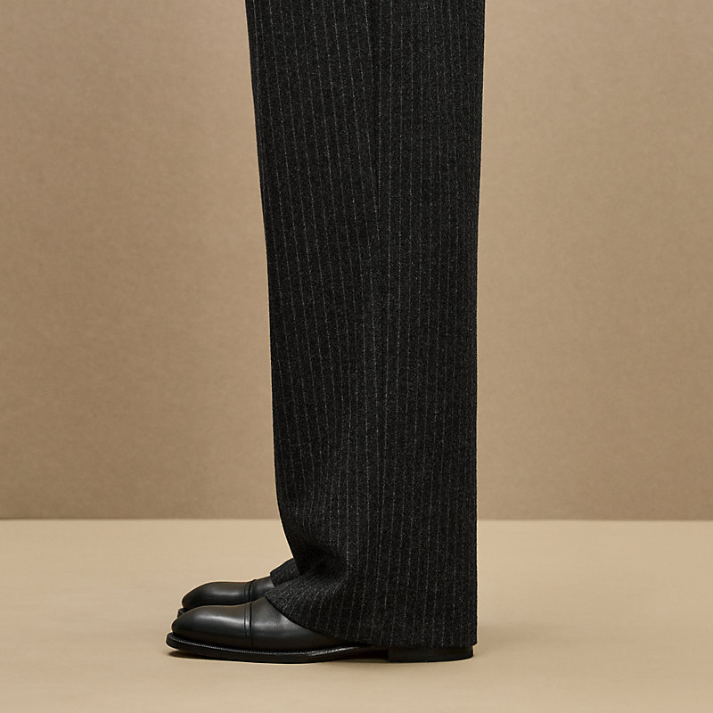 "Rayures craies" pleated Malte pants, View: , view 7 of 7