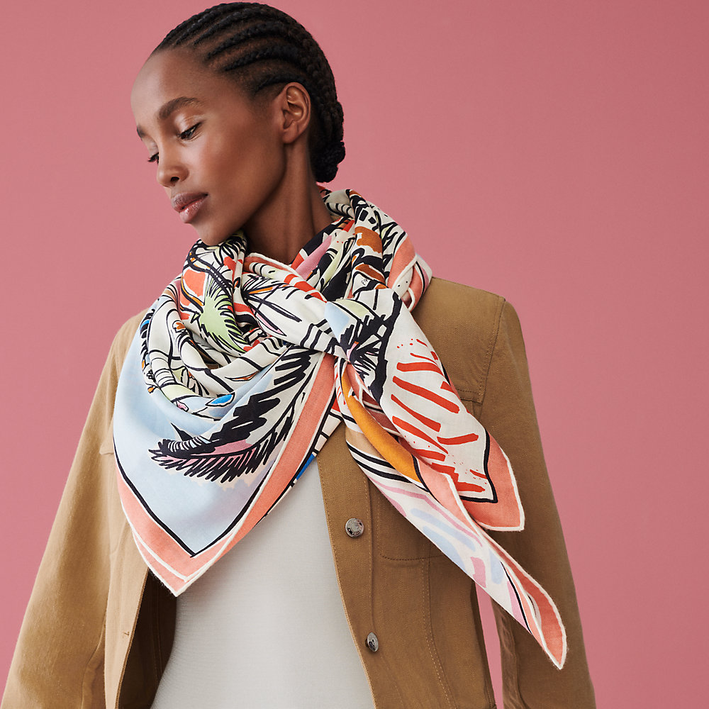 Rayures d'Ete shawl 140 | Hermès UK