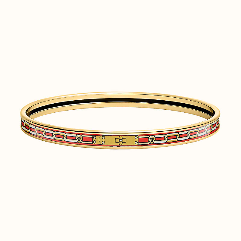 hermes thin bangle bracelet