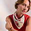 Ready… Go! scarf 45, View: Worn, worn, view 2 of 3