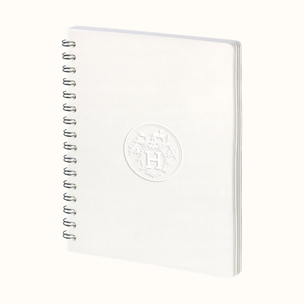 Recharge feuilles blanches cahier 