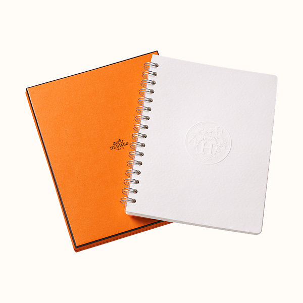 Recharge feuilles blanches cahier 