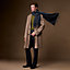 Recto-Verso scarf, View: Worn, worn, view 1 of 3