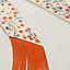 Red Berries leather fringes Twilly, View: Detail, detail, view 3 of 3