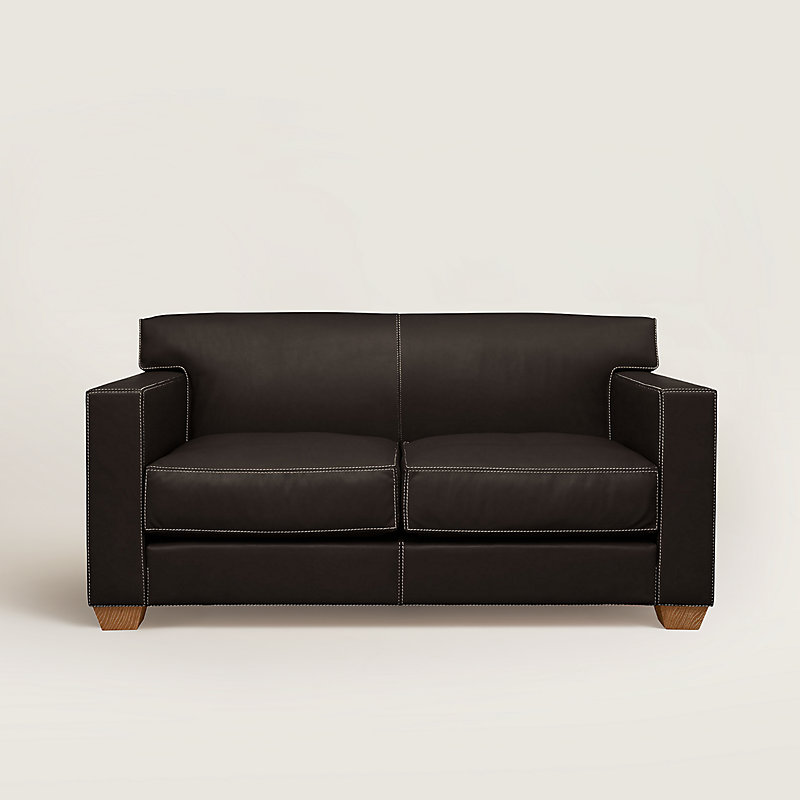 Reeditions J.-M. Frank by Hermès 2-seater sofa