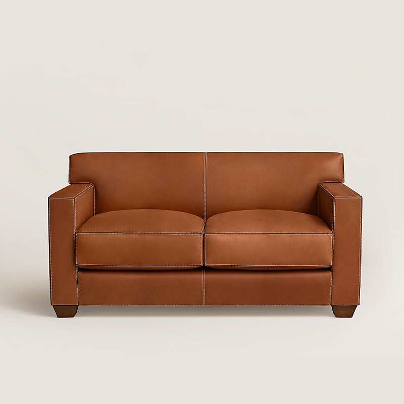 Reeditions J.-M. Frank by Hermès 2-seater sofa | Hermès USA