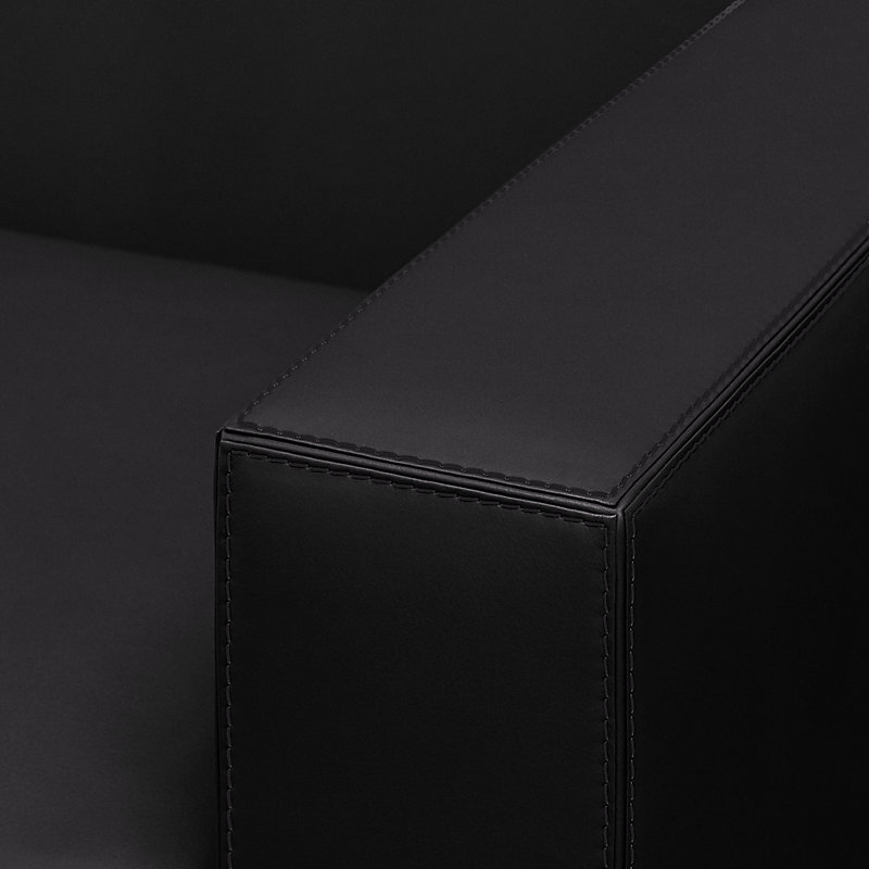 Reeditions J.-M. Frank by Hermès 2-seater sofa