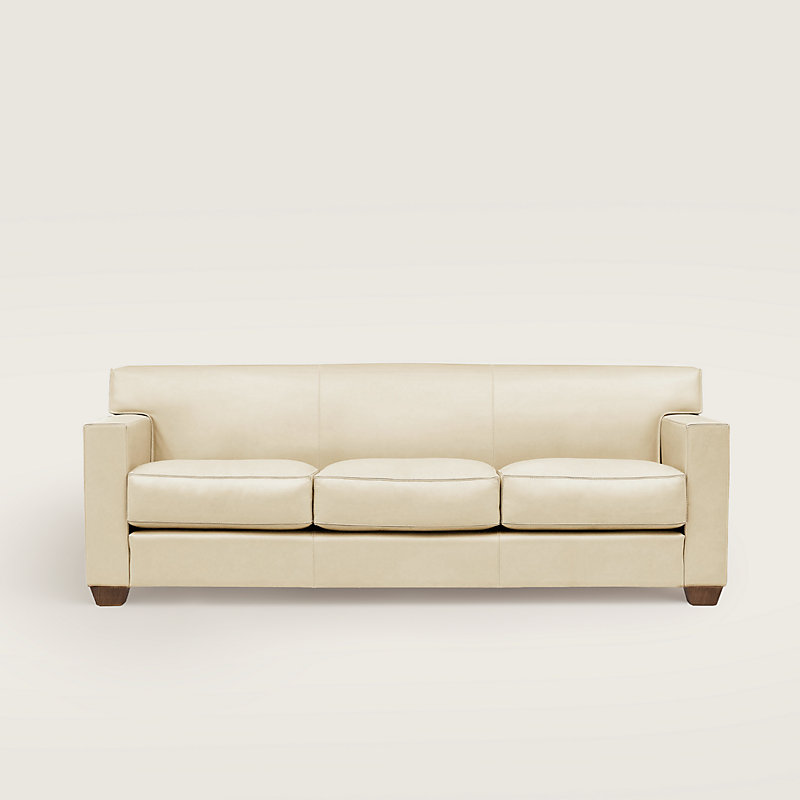 Reeditions J.-M. Frank by Hermès 3-seater sofa | Hermès USA