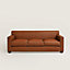 Reeditions J.-M. Frank by Hermès 3-seater sofa, View: Worn, worn, view 1 of 3