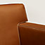 Reeditions J.-M. Frank par Hermès club armchair, View: Worn, worn, view 2 of 3