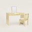 Reeditions J.-M. Frank par Hermès dressing table chair, View: Worn, worn, view 4 of 4